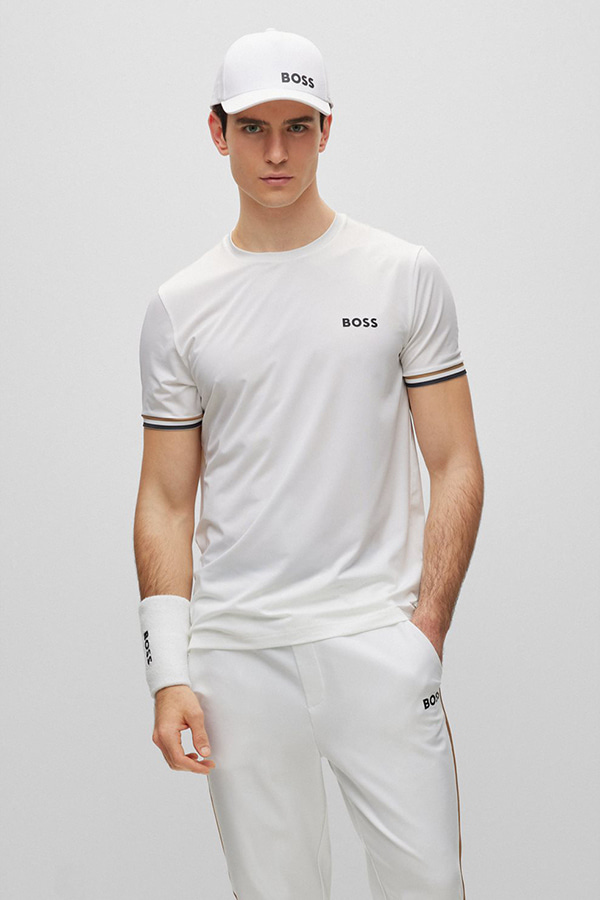 T-SHIRT BOSS - 100 WHITE